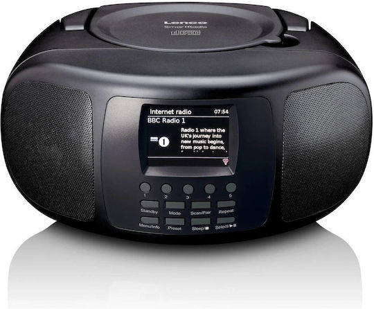 Lenco Sistem Portabil Cu Radio Negru
