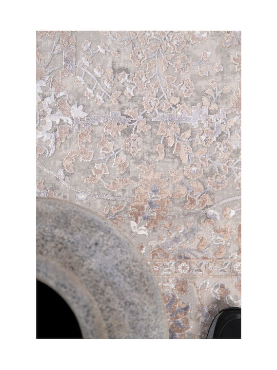 Royal Carpet Bamboo Silk 8083a Χαλί Διάδρομος Μεταξένιο Cream L.beige 80x150cm