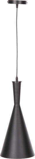 HomeMarkt HomeMarkt Black Bell Ceiling Light with E27 Socket 18x18x130cm