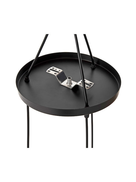 HomeMarkt Pendant Light Black with Socket E27 23cm
