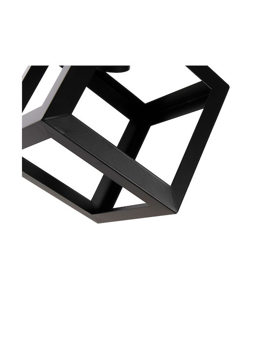 HomeMarkt Pendant Light Black with Socket E27 16cm