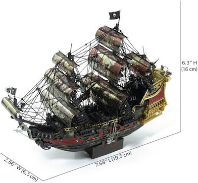 Piececool Metallic Construction Toy Nava Queen Anne's Revenge