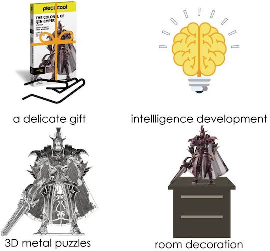 Piececool Metal Construction Toy Colonelul Imperiului Qin
