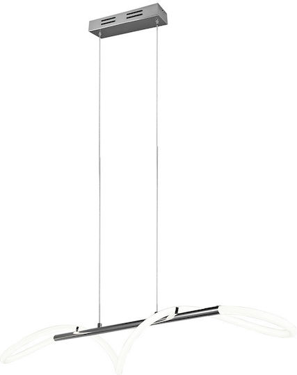 Trio Lighting Pendant Light Silver 105x34x150cm Trio Lighting Pendant Light Silver 105x34x150cm