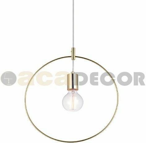 Aca Twiggy Deckenleuchte Kupfer mit E27 Fassung 35cm