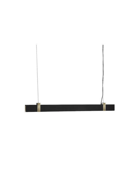 Nordlux Lilt Pendant Light LED Rail with Warm White Light Black