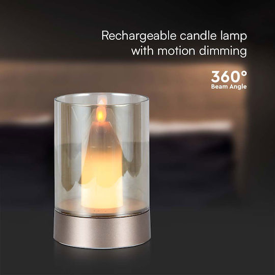 V-TAC Decorative Lamp Wax Polish Gold
