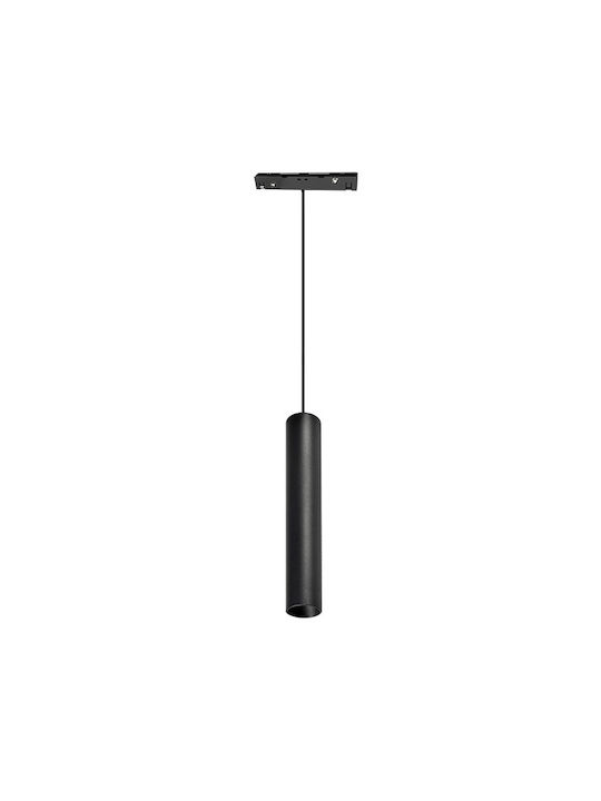 Elmark Pendant Light Single-Light with Warm White Light Black