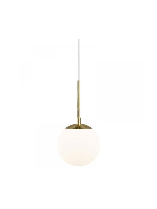 Nordlux Grant Pendant Light Single-Light Ball for Socket E27 White