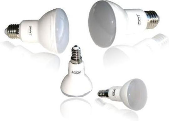 Elvhx Λάμπα LED 5.4W 99mm για Ντουί E27 και Σχήμα R63 Θερμό Λευκό 600lm