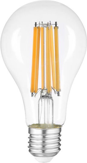 Optonica LED Bulb 14W for Socket E27 and Shape A60 Warm White 2100lm