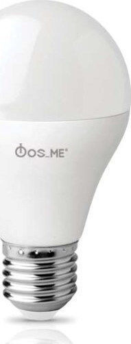 Fos me Λάμπα LED 7W για Ντουί E27 και Σχήμα A60 Θερμό Λευκό 560lm