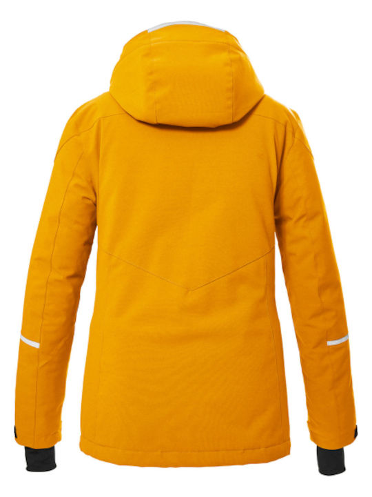 Killtec 39746-601 Frauen Jacke aus für Ski & Snowboard Orange