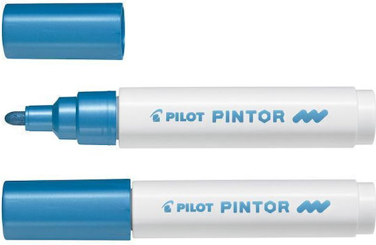 Pilot Pintor Medium Zeichenmarker 1.4mm Metallic Blue