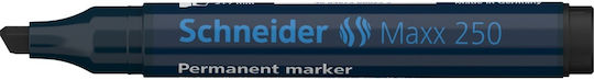 Schneider Maxx 250 Ανεξίτηλος Μαρκαδόρος Black 7mm