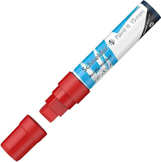 Schneider Paint Ιt 330 Acrylic Marker 15mm Red