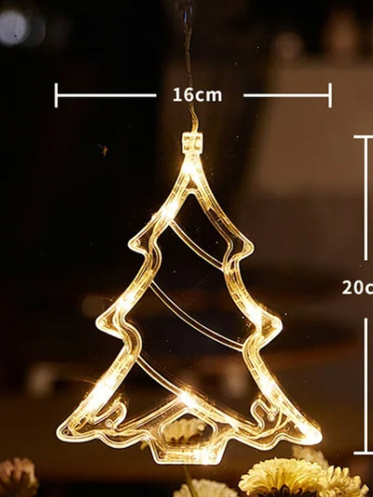 Aigostar Illuminated Christmas Plastic Figure Height 20cm