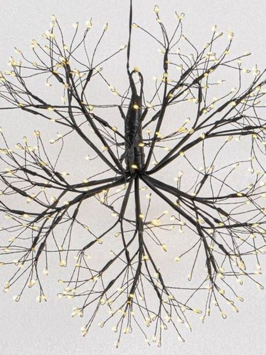 Lianos Illuminated Christmas Figure Ball White 40x40x40cm