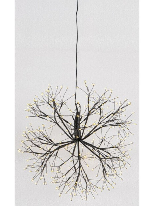 Lianos Illuminated Christmas Figure Ball White 40x40x40cm
