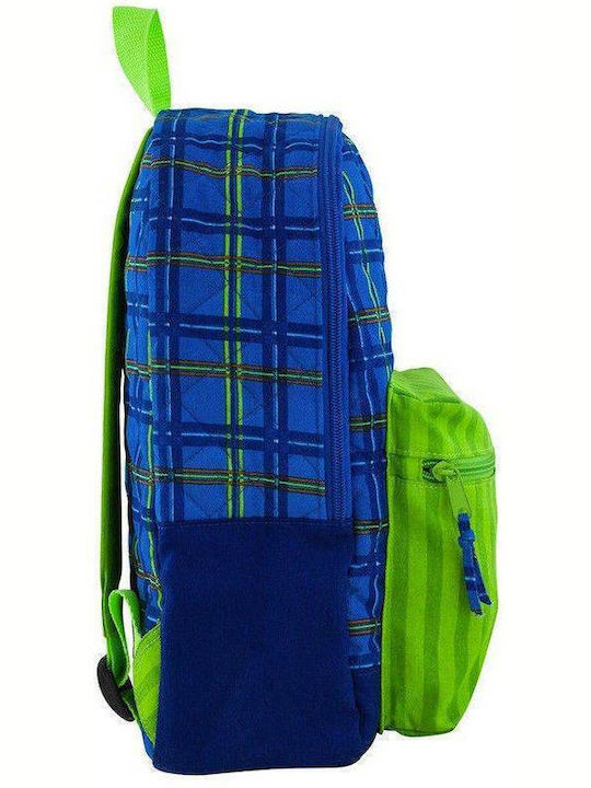 Stephen Joseph Ghiozdăne Scoala Rucsac Quilted Μαϊμου Tip de Spate pentru Grădinița Culoare Full Face Albastru