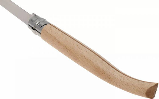 Opinel No.15 Cuțit De Buzunar Bej Cu Husă