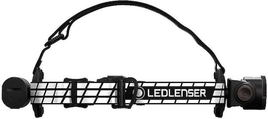 LedLenser Wiederaufladbar Stirnlampe LED IP67 mit maximaler Helligkeit 1200lm H7R Signature Schwarz