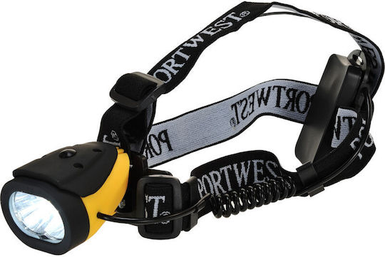 Portwest Portwest LED Kopflampe mit Maximaler Helligkeit