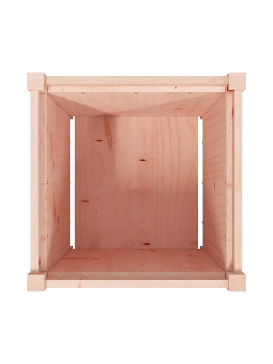 vidaXL Set 2 Planters Wooden Brown
