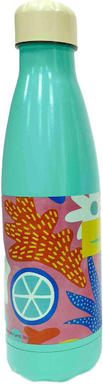 Hallmark Kids Water Bottle Thermos Stainless Steel Flowers 500ml