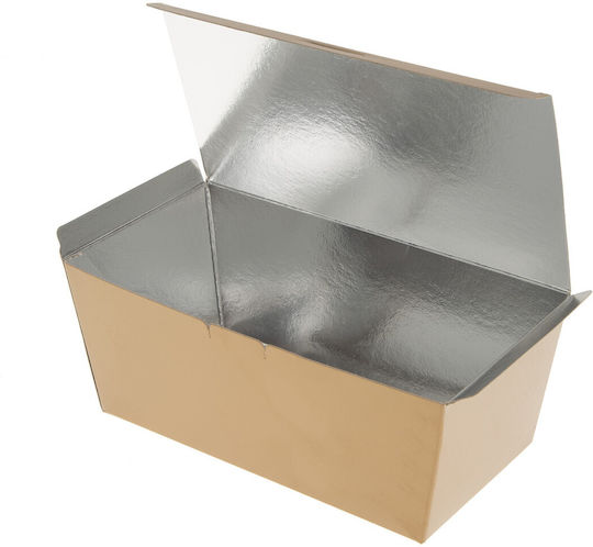 Papier Weihnachtlich Box für Geschenke Braun