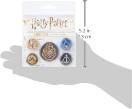 Pyramid International Harry Potter: Hogwarts Σετ Κονκάρδες 5τμχ