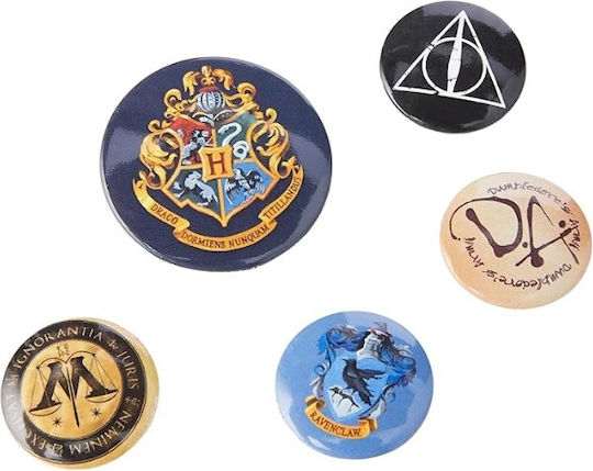 Pyramid International Harry Potter: Hogwarts Σετ Κονκάρδες 5τμχ