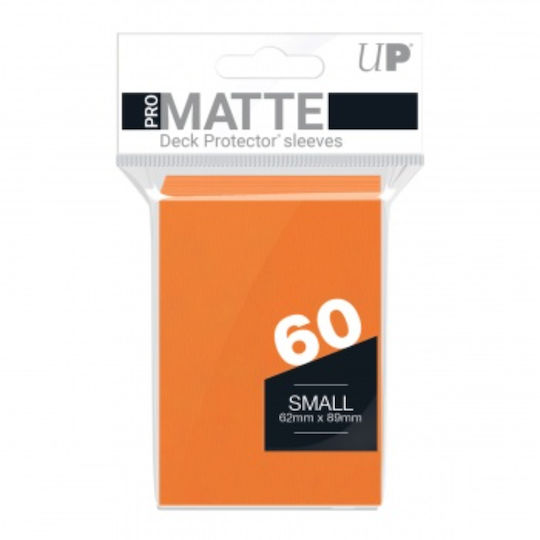 Ultra Pro Game Accessory Card Sleeves Small 60τμχ Matte Orange 84266