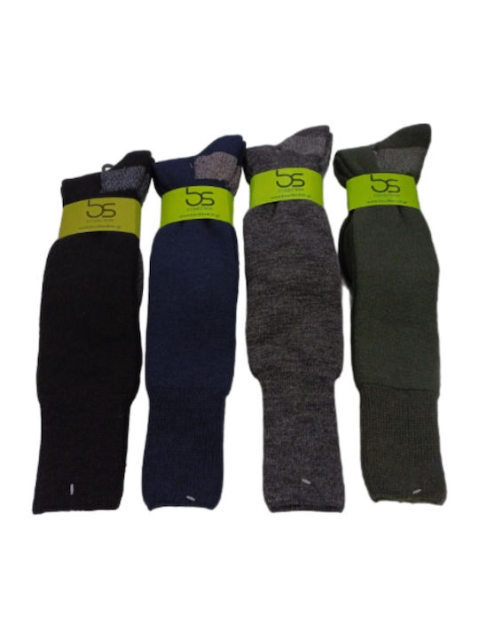BS Collection Sosete termice pentru barbati Albastru