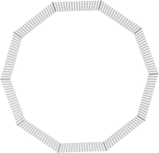 vidaXL Клетка за гризачи 54x60x60см