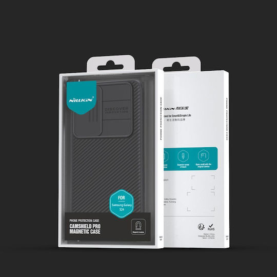 Nillkin Camshield Pro Back Cover Πλαστικό 0.2mm Μαύρο (Samsung Galaxy S24)