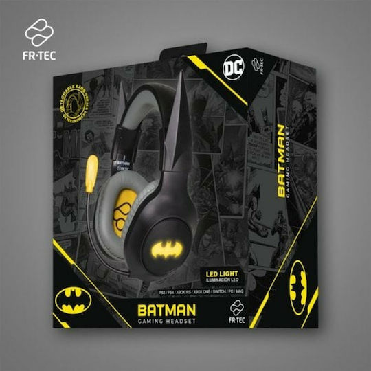 FR-TEC Batman Over Ear Gaming Headset με σύνδεση 3.5mm / USB