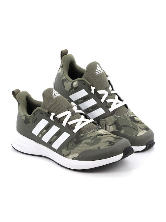 Fortarun Fortarun 2.0 K Kids Sports Shoes Running with Laces Green