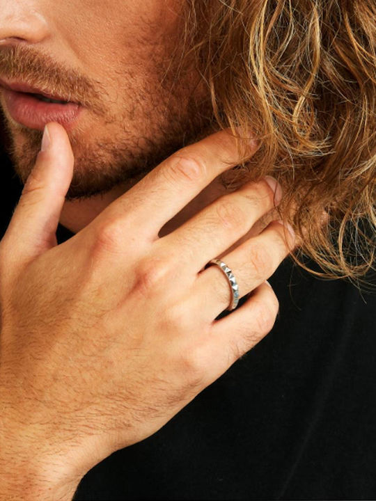 Sector Herren Ring aus Stahl