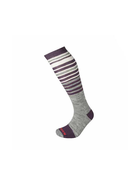 Lorpen Ski & Snowboard Socks Gray 2 Pairs