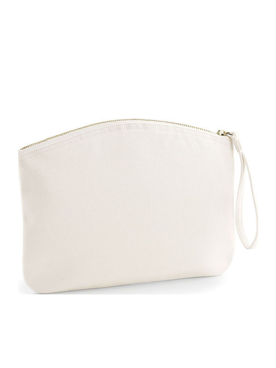 Necessaire in Beige Farbe