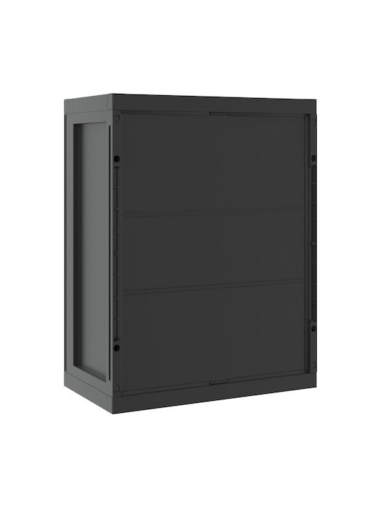 Double-leaf Polypropylene Outdoor Storage Cabinet 65x37x85 cm