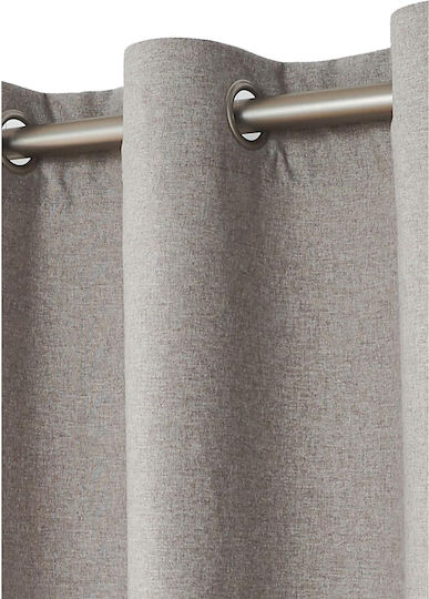 Viokarpet Перде с Копчета Сиво 140x265см
