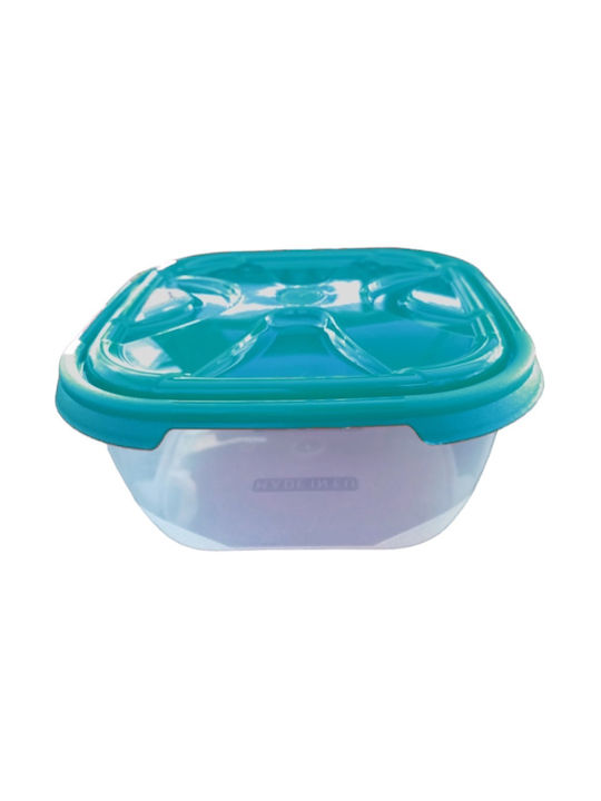 Cyclops Fresco Lunch Box Plastic Μπλε Suitable for for Lid for Microwave Oven 2100ml 1pcs