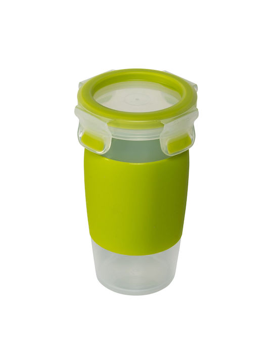 Emsa Microwave Plastic Lunch Box Clip & Go Green 450ml