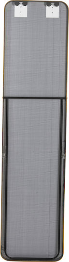 HomeMarkt Boely Boden- oder Standspiegel mit Gold Aluminium Rahmen 160x39cm