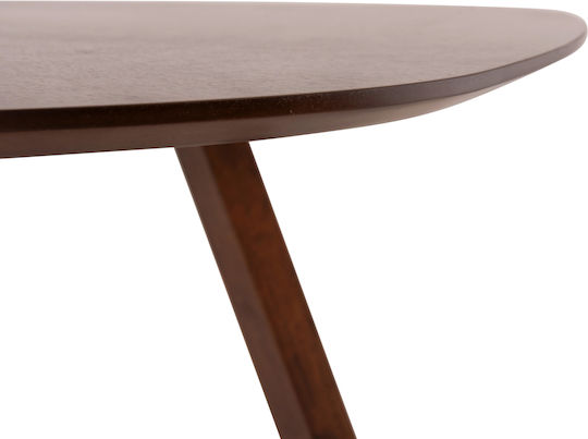 Riner Square Kitchen Table Wooden Natural Colour 91x91x75cm