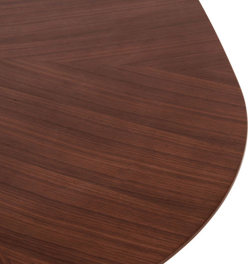 Riner Square Kitchen Table Wooden Natural Colour 91x91x75cm