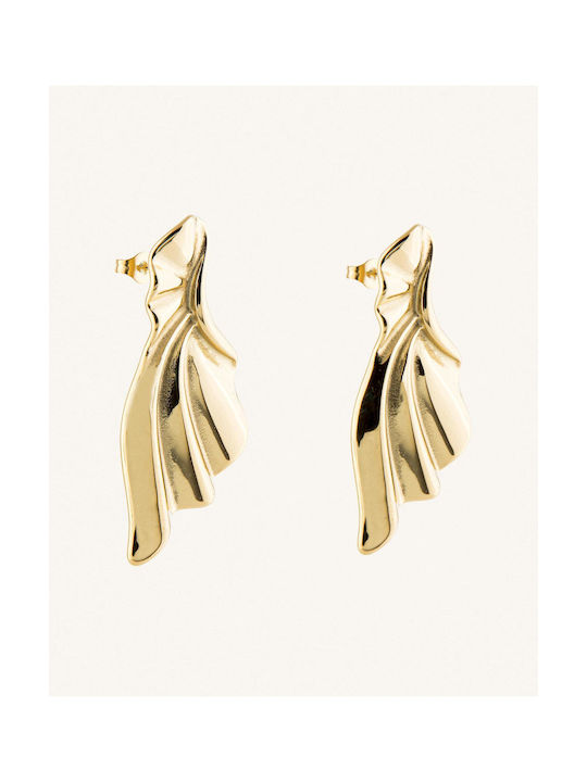 StanStefan Earrings made of Steel Gold Plated