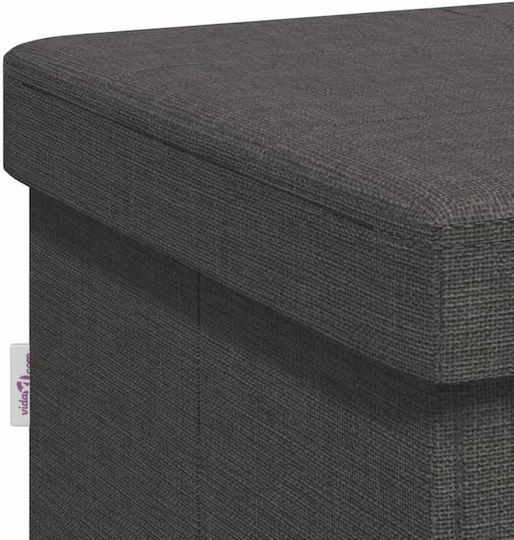 vidaXL Speicherung Dekorative Truhe Hölzernes Gray 110x38x38cm